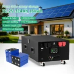 51.2V 16kWh Stacked LiFePO₄ Battery | EU Stock | Home Energy Storage A1