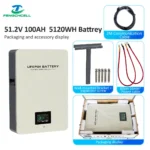 51.2V 5.12kWh LiFePO4 Wall-Mounted Battery | EU Stock | Home Energy Storage - Image 2