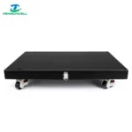 Battery Box Base for 48V 16S DIY Battery Boxes with locking castors and central catch; EU stock.
